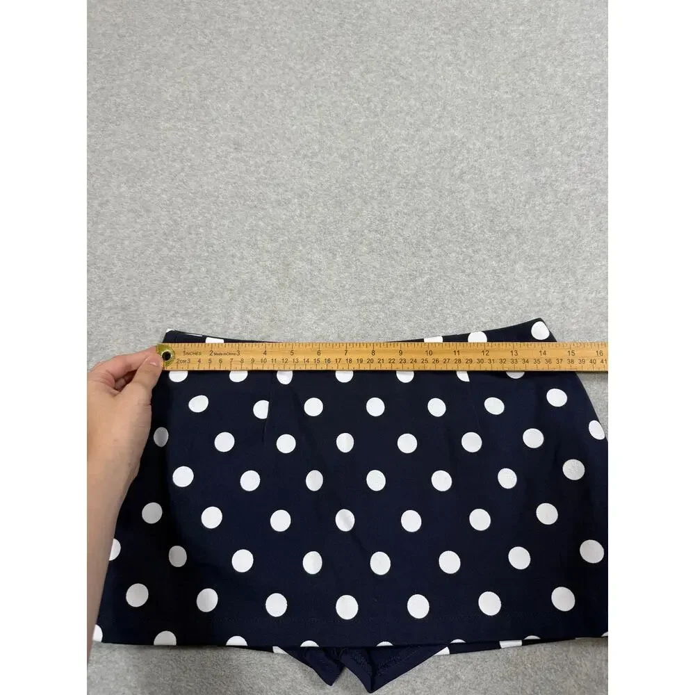 Edikted Noreen Polka Dot Mini Skort Womens Size XS NWT